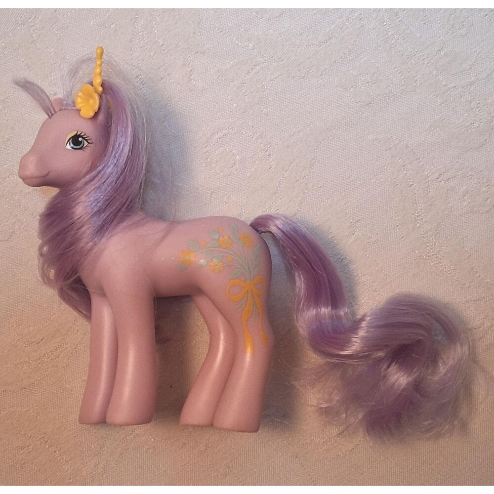 Vintage My Little Pony G1 Spring Song Pink Purple Sweet Sister